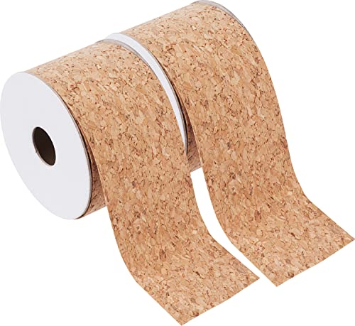 VBS 2er-Pack Kork-Band selbstklebend Granulat 3m Korkstreifen Korkplatte DIY-Untersetzer von VBS