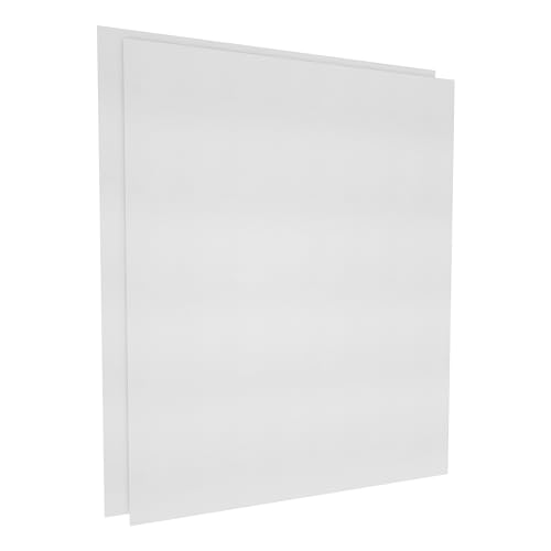 VBS 2er-Pack Malpappe 50x40cm Leinwand Keilrahmen Maluntergrund von VBS