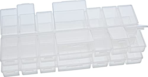 VBS 2er-Pack Sortierboxen 24x11x2,8cm Sortimentsbox Sortimentskasten Aufbewahrungsbox von VBS