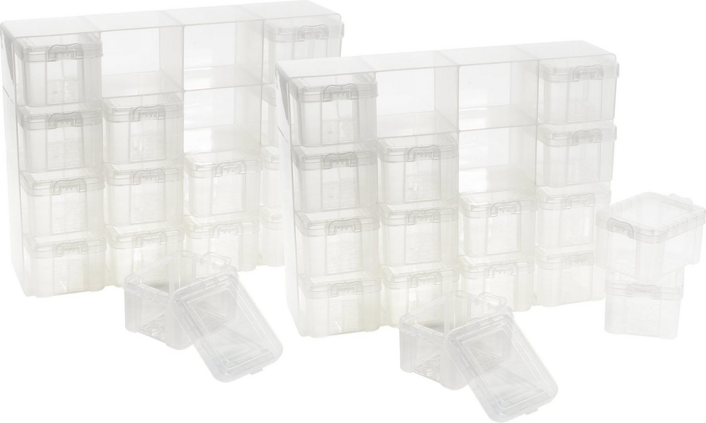 VBS Aufbewahrungsbox (66 St), 28 cm x 22 cm x 6,5 cm 2er-Pack VBS Aufbewahrungsbox (66 St), 28 cm x 22 cm x 6,5 cm 2er-Pack von VBS