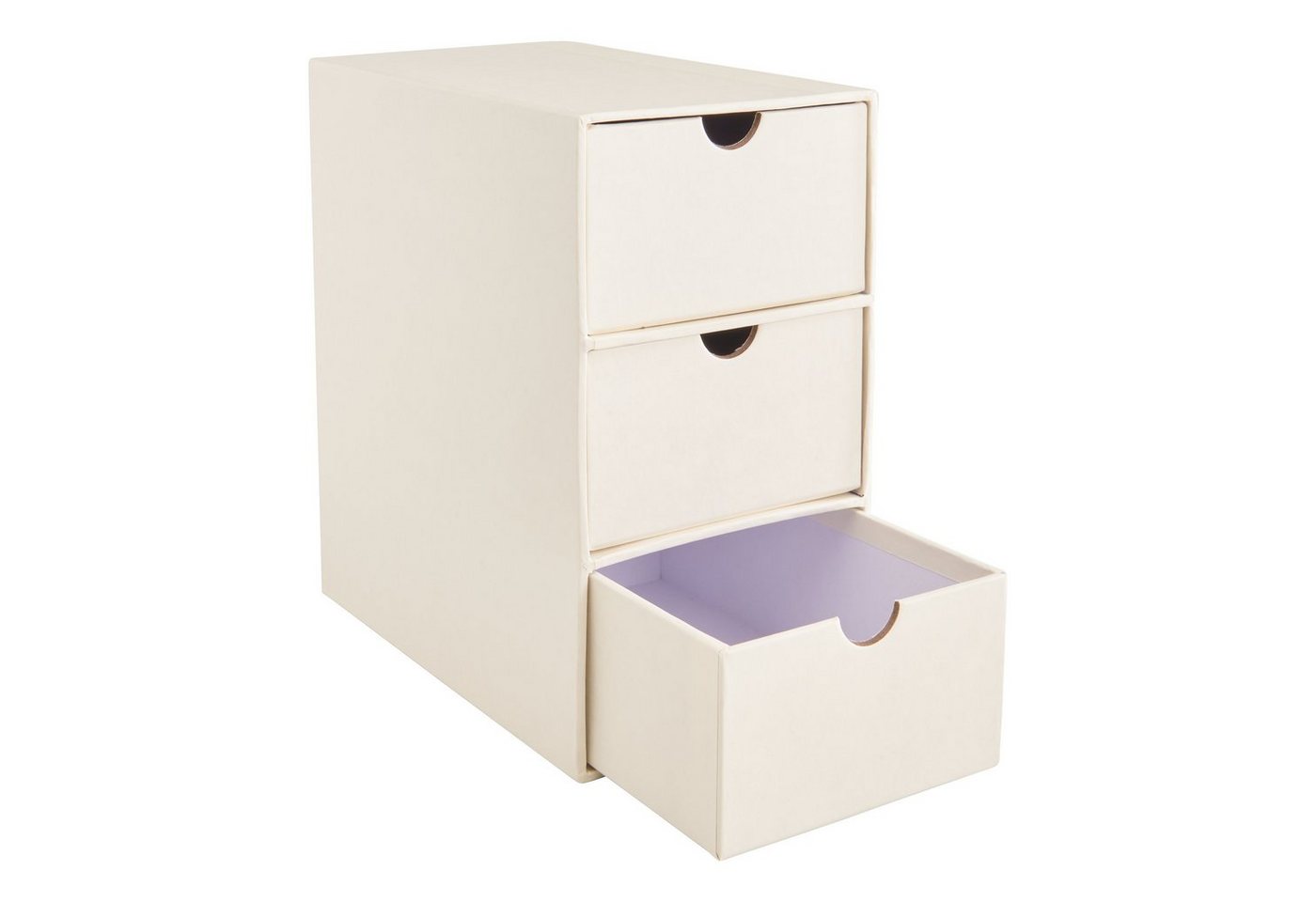 VBS Aufbewahrungsbox Schubladenbox 3-schübig (4 St), 10 cm x 18,5 cm von VBS