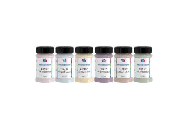 VBS Bastelfarbe Chalky Outdoor Color Country, 6er Set VBS Bastelfarbe Chalky Outdoor Color Country, 6er Set von VBS