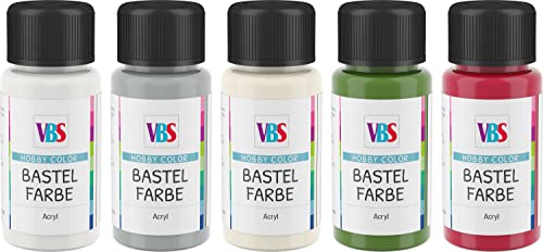 VBS Bastelfarben-Set "Warm Xmas", 5 x 50 ml VBS Bastelfarben-Set "Warm Xmas", 5 x 50 ml von VBS