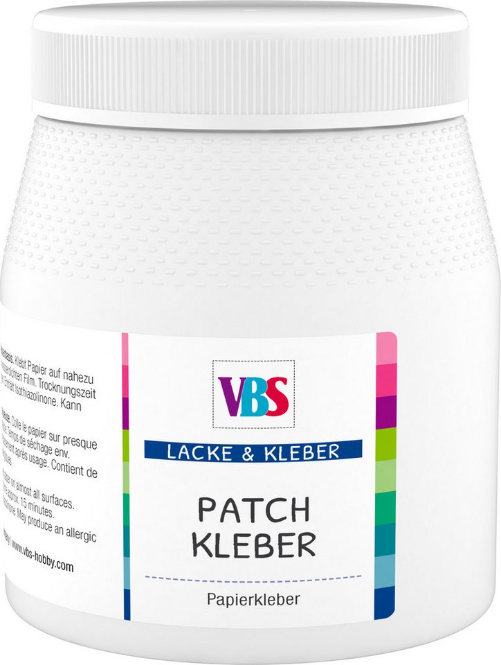 VBS Bastelkleber Patch-Kleber, Lichtecht Speichelecht von VBS