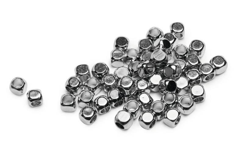 UIT Bastelperlen Mini-Würfel, (50-tlg), 50 Stück, 2,5 mm von UIT