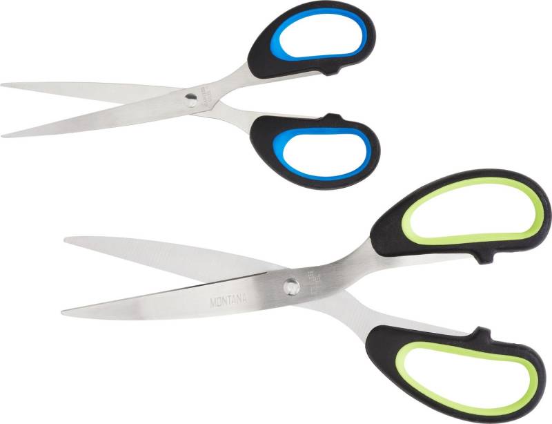 VBS Bastelscheren Soft-Grip, 2er-Set für Rechtshänder von VBS