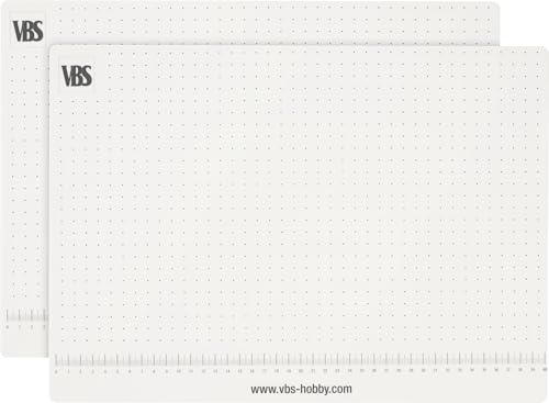 VBS Bastelunterlage Silikon 2er Pack - 40 x 30 cm - langlebig, rutschfest, schützend - vielseitig für DIY Projekte von VBS
