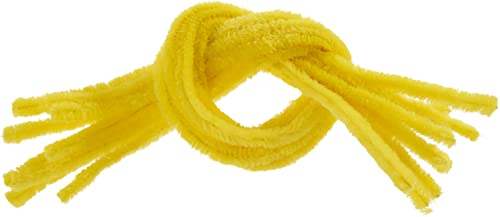 VBS Chenilledraht 50cm, 10 Stück Gelb von VBS