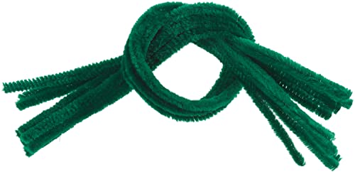 VBS Chenilledraht 50cm, 10 Stück Grün von VBS
