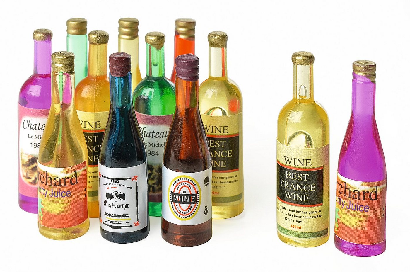 VBS Dekofigur Flaschen, 12 Stück VBS Dekofigur Flaschen, 12 Stück von VBS