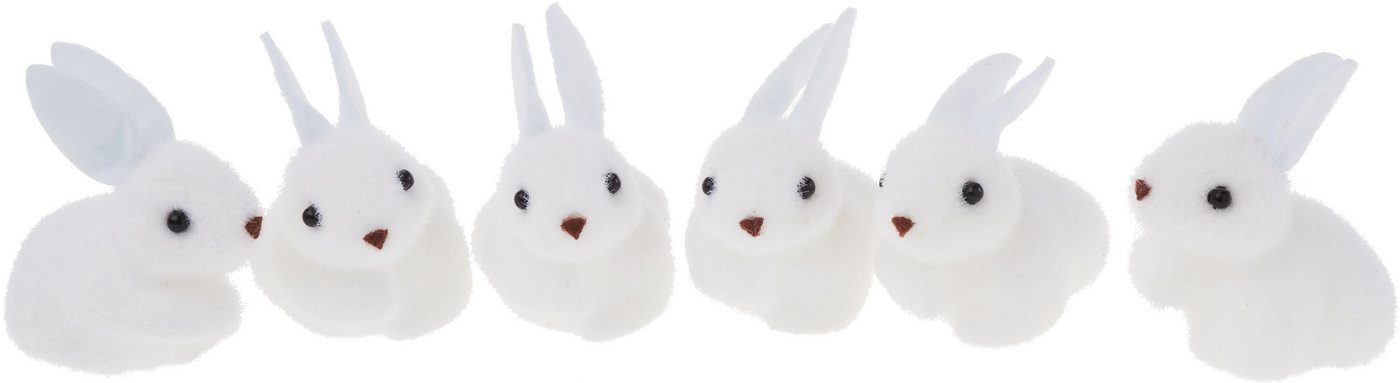 VBS Dekofigur Hase Hardy (6 St), 6 Stück 5 cm x 5,5 cm x 3,7 cm VBS Dekofigur Hase Hardy (6 St), 6 Stück 5 cm x 5,5 cm x 3,7 cm von VBS