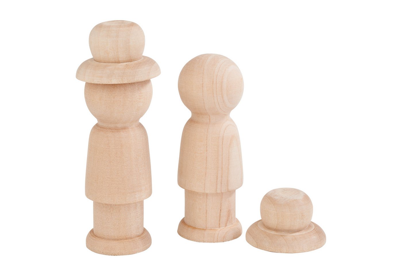 VBS Dekofigur Holz-Figuren (2 St), 2 Stück von VBS