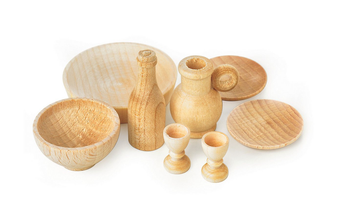 VBS Dekofigur Holzgeschirr (8 St), 8 Stück VBS Dekofigur Holzgeschirr (8 St), 8 Stück von VBS