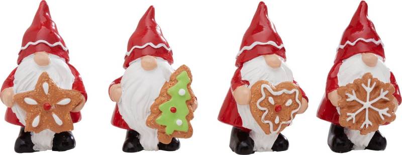 VBS Dekofigur Mini Wichtel Knut (4 St), 4 Stück von VBS