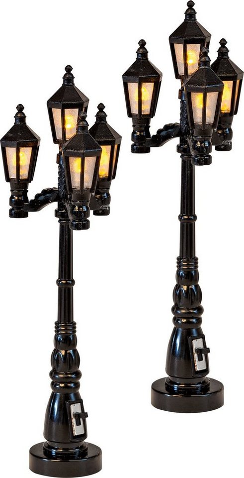 VBS LED-Dekofigur Straßenlaterne (2 St), 10 cm hoch 2er Pack von VBS
