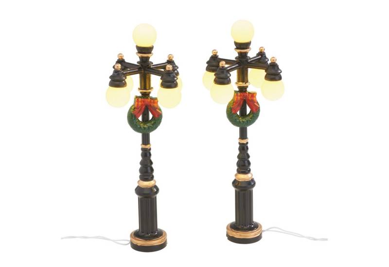 VBS Dekofigur Straßenlaterne X-Mas (2 St), 2 Stück von VBS