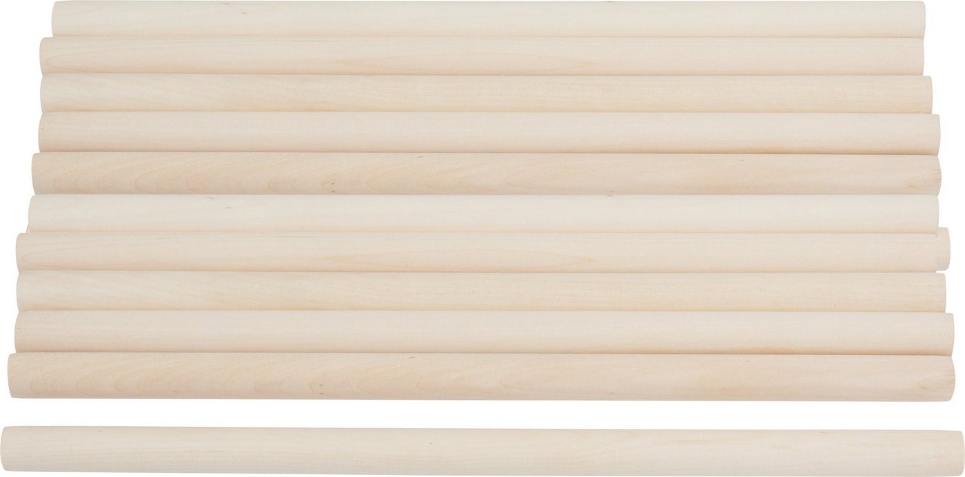 VBS Dekoobjekt Holz-Rundstäbe (12 St), Ø 15 mm 12er-Pack VBS Dekoobjekt Holz-Rundstäbe (12 St), Ø 15 mm 12er-Pack von VBS