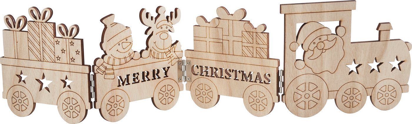 VBS Dekoobjekt Holz-Silhouette Weihnachtszug, 47,5 cm x 12 cm VBS Dekoobjekt Holz-Silhouette Weihnachtszug, 47,5 cm x 12 cm von VBS