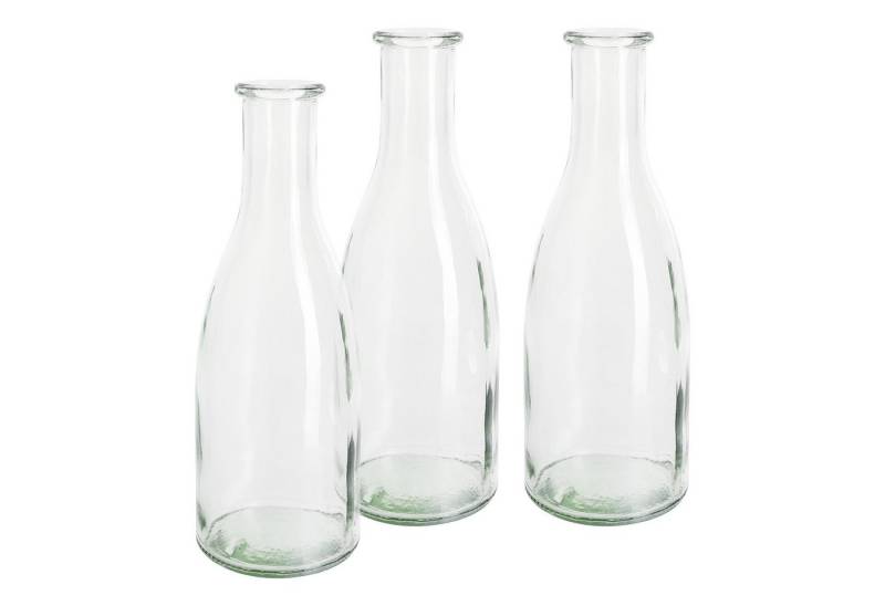 VBS Dekovase Flaschenvasen, 3er-Set, H 18 cm, ca. 300 ml VBS Dekovase Flaschenvasen, 3er-Set, H 18 cm, ca. 300 ml von VBS