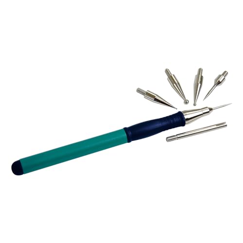 VBS Embossing-Stift inkl. 6 Aufsätze Quilling Papier Werkzeug DIY Pen Pricking von VBS