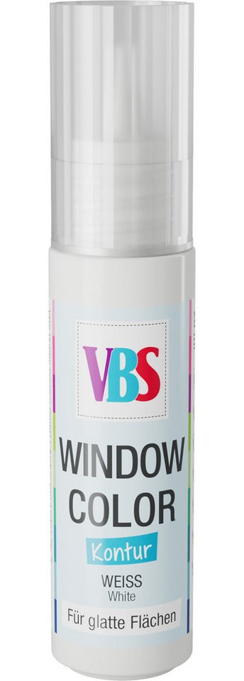 VBS Fenstersticker Window Color Kontur, 20ml von VBS
