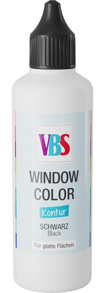 VBS Fenstersticker Window Color Kontur, 80ml VBS Fenstersticker Window Color Kontur, 80ml von VBS