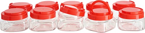 VBS XXL 10er-Pack Dosen mit Schraubdeckel Kunststoff 150ml Behälter von VBS