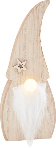 VBS Holz-Wichtel mit LED-Nase 15 cm von VBS