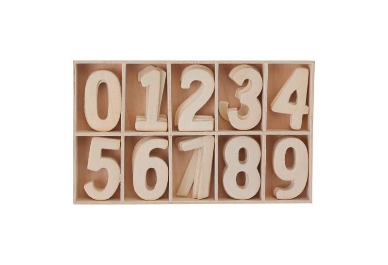 VBS Kalender zum Selbstbasteln Holz-Zahlensortiment, 50-tlg VBS Kalender zum Selbstbasteln Holz-Zahlensortiment, 50-tlg von VBS