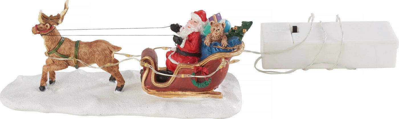VBS LED-Dekofigur Santaschlitten mit 1 Rentier, inkl. LED Beleuchtung 15,5 cm x 5,5 cm x 6,5 cm VBS LED-Dekofigur Santaschlitten mit 1 Rentier, inkl. LED Beleuchtung 15,5 cm x 5,5 cm x 6,5 cm von VBS