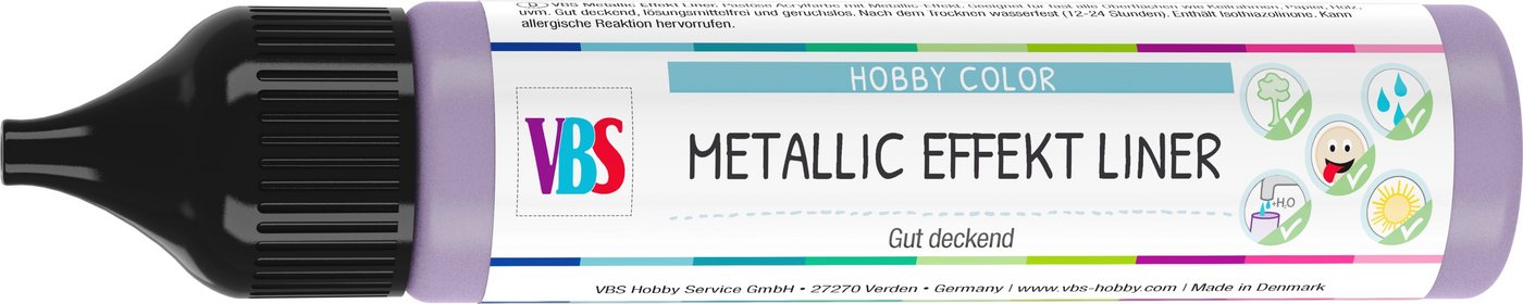 VBS Metallglanzfarbe, 28 ml von VBS