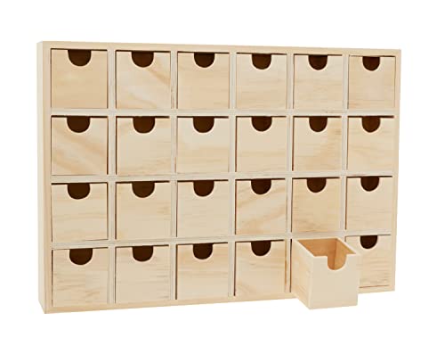 VBS Kommode/Adventskalender mit 24 Schüben von VBS