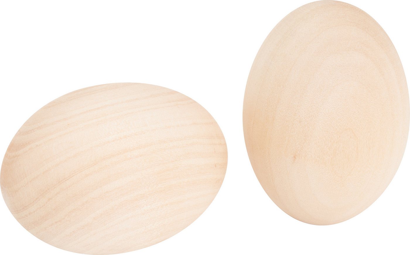 VBS Osterei Holz-Ei (2 St), 6 x 4 cm, 2 Stück von VBS
