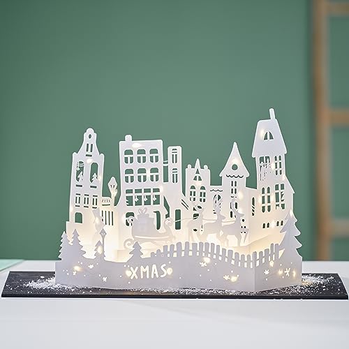 VBS Papier-Silhouette "Weihnachtsdorf" von VBS