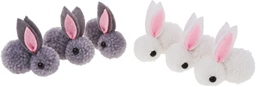 VBS Pompon-Hase, 6 Stück, L ca. 5 cm VBS Pompon-Hase, 6 Stück, L ca. 5 cm von VBS
