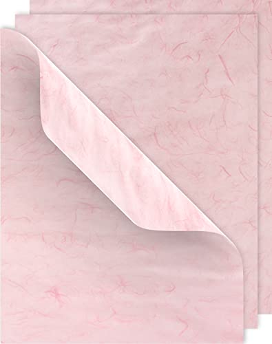 VBS Seidenpapier Strohseide 70x50cm 3 Bögen 25g/qm Rosa von VBS