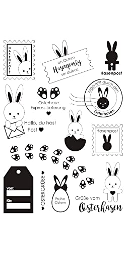 VBS Silikonstempel "Hasenpost" von VBS