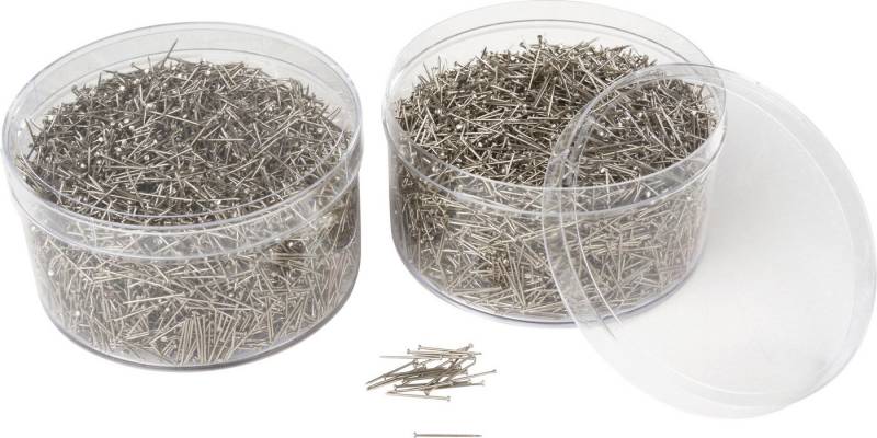 VBS Stecknadeln Stahlstecknadeln, 500 g 2er-Pack von VBS