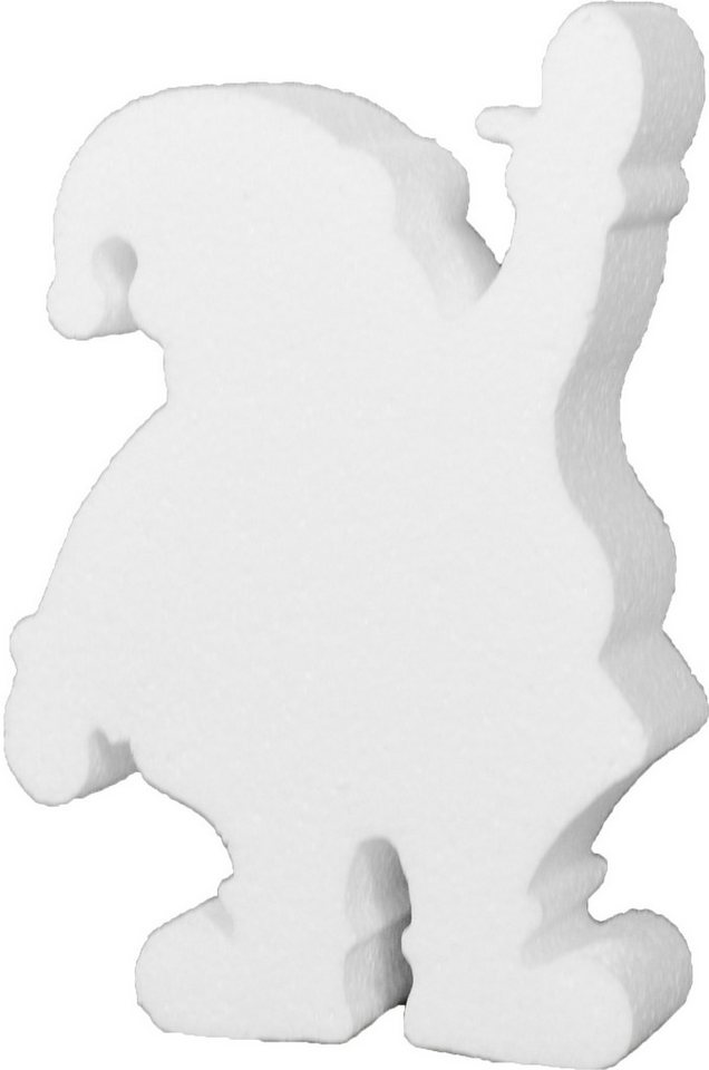 VBS Styropor-Figur Weihnachtsmann, 20 cm x 13 cm x 4 cm von VBS