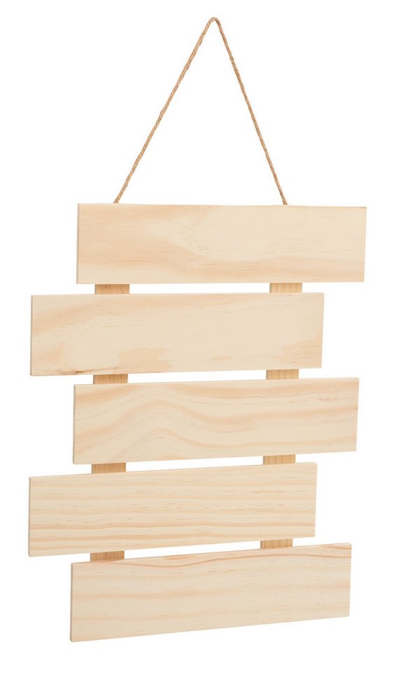 VBS Wanddekoobjekt Schild mit Hängebändchen Wegweiser, 40 cm x 32 cm VBS Wanddekoobjekt Schild mit Hängebändchen Wegweiser, 40 cm x 32 cm von VBS