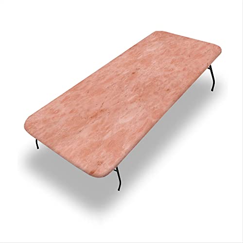 VBTGVE Tischdecke aus Marmor, für den Außenbereich, Marmor-Textur, geeignet für Camping, Partys und Picknicks, passend für rechteckige Tische mit 61 x 121,9 cm von VBTGVE