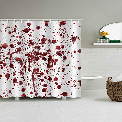 VBYEBNDB Polyester Horror Duschvorhang Mit Motiv Mit Haken Anti-Schimmel Wasserdicht Duschvorhang 150X180Cm VBYEBNDB Polyester Horror Duschvorhang Mit Motiv Mit Haken Anti-Schimmel Wasserdicht Duschvorhang 150X180Cm von VBYEBNDB