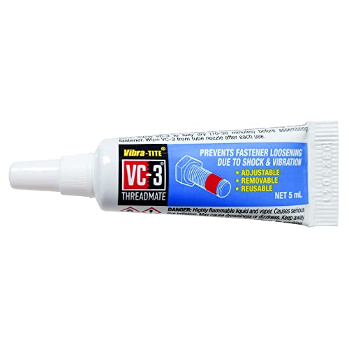 VC-3® Threadmate | Universelle Schraubensicherung | Industriequalität | justierbar, lösbar und wiederverwendbar | Tube 5ml von PLTight