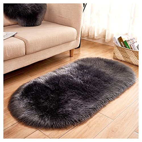 DZBOCM Teppich Taracarpet Luxus Shaggy Soft Area Teppich Faux Pelz Teppich Indoor Flauschige rutschfeste Teppiche Moderne Wohnkultur for Schlafzimmer Wohnzimmer Schutzmatten Fußmatten von VCADEN