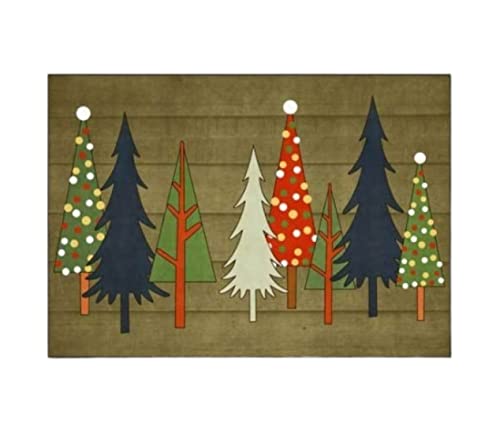 VCADEN Teppich Taracarpet Heimteppiche Weicher Bequemer Teppich Nordic Abstract Für Weihnachten Wohnzimmerteppich Teppichen (Color : A, Size : 60 * 90cm) von VCADEN