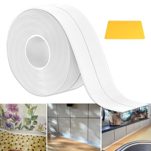 Weichsockelleiste Selbstklebend Weiß 2x2cm 6M Sockelleiste Selbstklebende PVC Weichsockelleiste Flexibel Fussleisten Selbstklebend Flexible Knickleiste für Küche Bad Badezimmer Weichsockelleiste Selbstklebend Weiß 2x2cm 6M Sockelleiste Selbstklebende PVC Weichsockelleiste Flexibel Fussleisten Selbstklebend Flexible Knickleiste für Küche Bad Badezimmer von VCANIVR