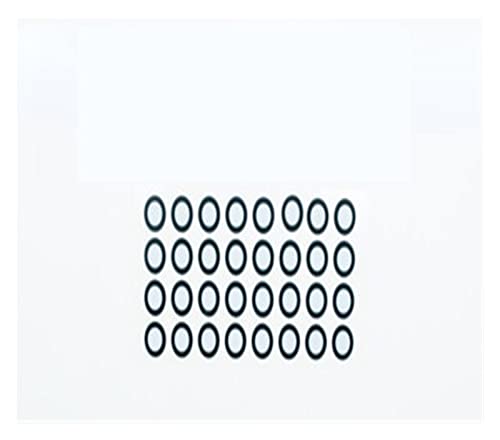 3D-Scan-Marker, Handgehaltener 3D-Scanner Magnetischer 3D-Markierungspunkt Klebepunkt-Reflektor-Markierungspunkt für 3D-Scanning(8mm x 12mm viscosit) von VCHICS
