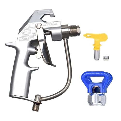 Airless-Farbspritzgerät, Hochdruck-Airless-Spritzpistole 5000psi 241705 und 243283 und 248157 mit Schutz for Airless-Farbspritzgerät Für DIY-Malerprojekte(243283 and Tip) von VCHICS