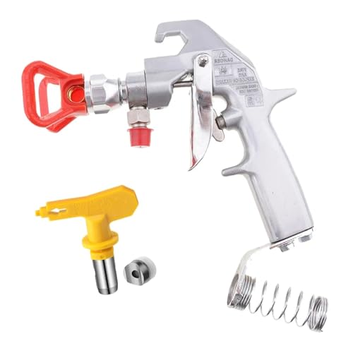 Airless-Farbspritzgerät, Hochdruck-Airless-Spritzpistole 5000psi 241705 und 243283 und 248157 mit Schutz for Airless-Farbspritzgerät Für DIY-Malerprojekte(248157 and Tip) von VCHICS