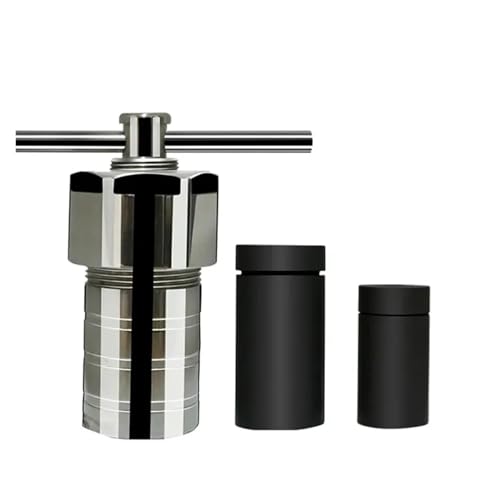 Autoklavreaktor, 100 ml PPL-ausgekleideter Hydrothermalsynthese-Autoklavenreaktor 3 MPa Hochdruck-Aufschlusstank(15ML) von VCHICS